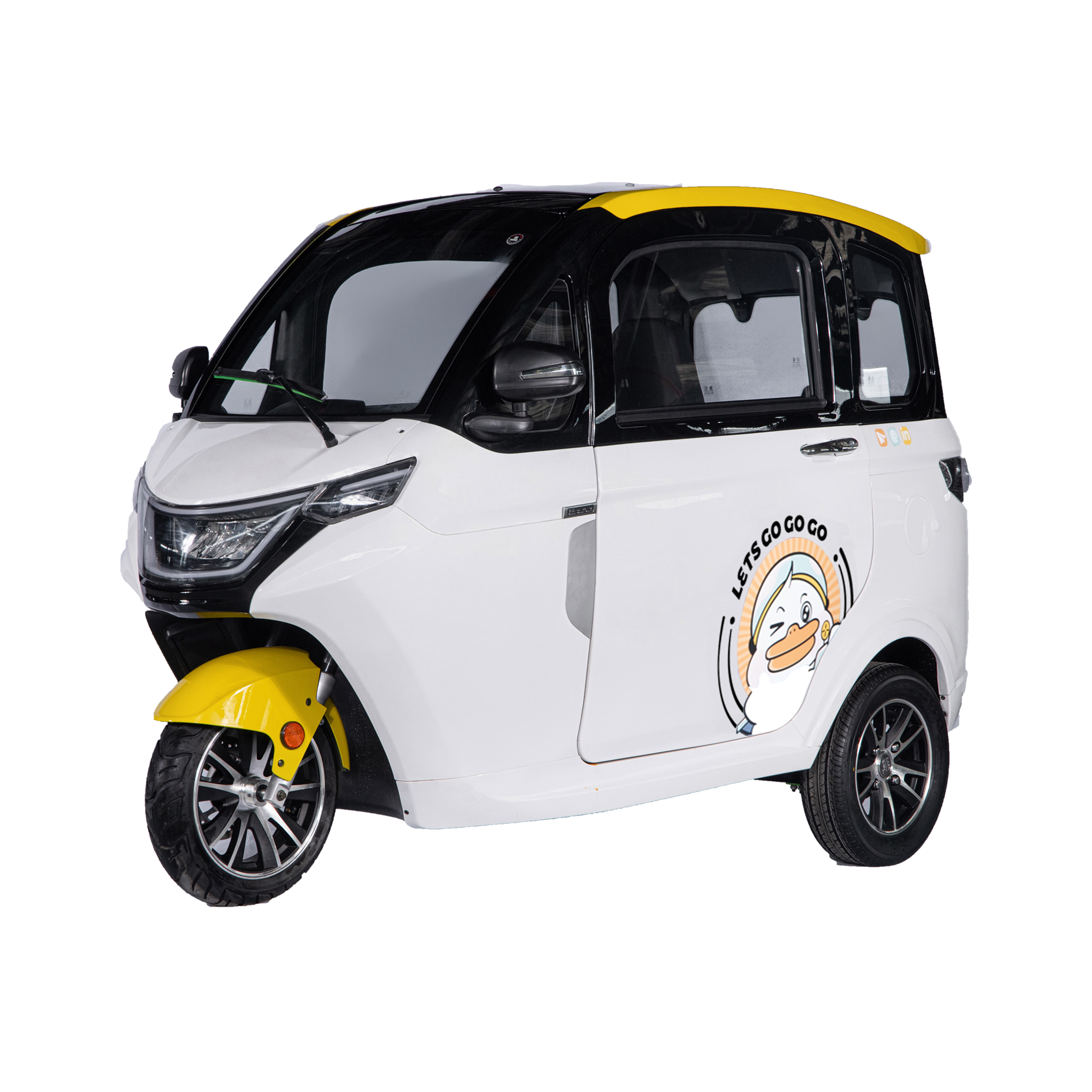 EEC Certified 1500W 1800W Electric Tricycle 3-seater Mini Van Multi-function New Energy Vehicle