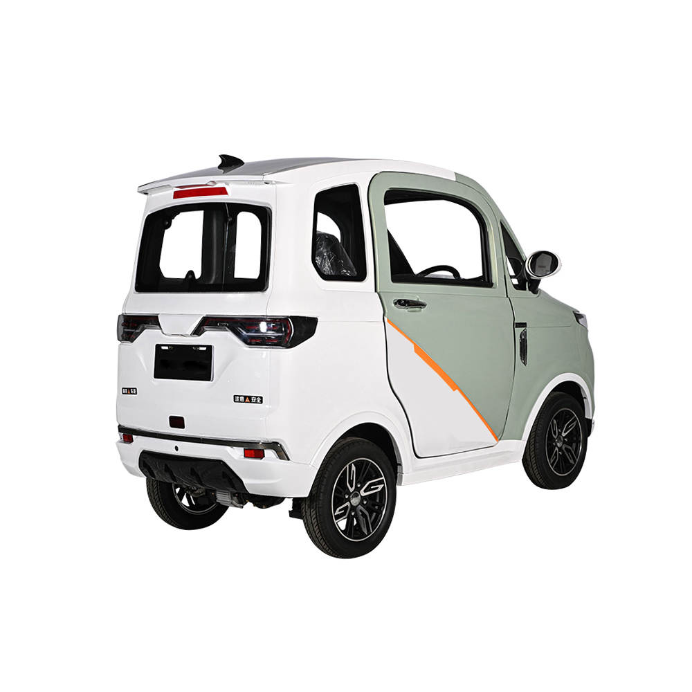 3 Seats 4 Wheels Electric Cars EEC COC Certificate EV Adult Vehicles Mini Small Enclosed Car High Speed Stock Rear Drive Two-door 4-Seater Hatchback Family