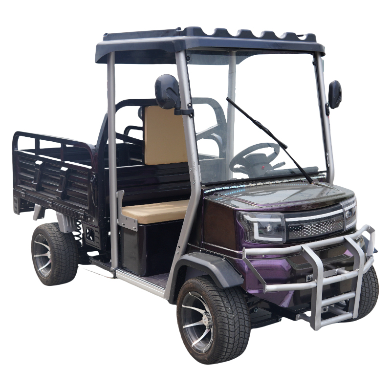 300CC Gas ATV 2WD Four Wheel 62km/h High Speed Big Off Road Tires 8.5L Fuel Independent Suspension DDP Stock Red