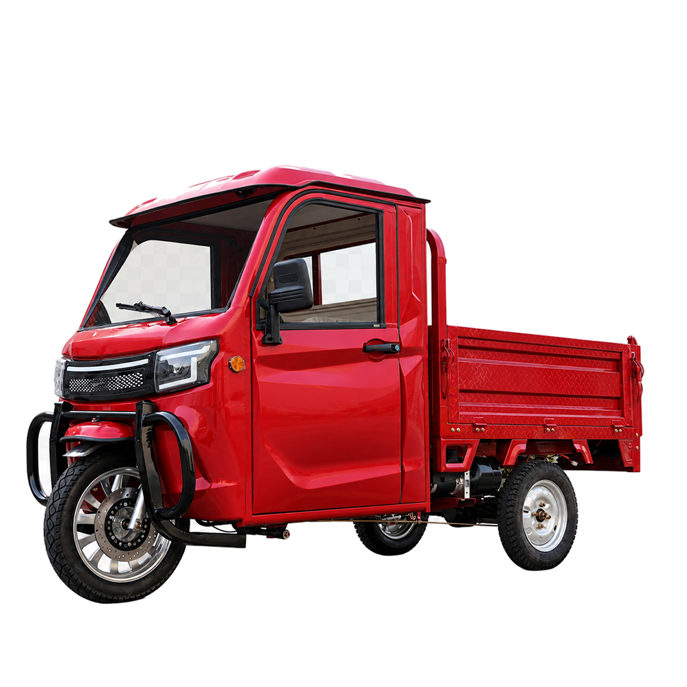EEC Long Range Heavy Load 3000W Closed CAB Electric Tricycle Direct Sales From Manufacturer