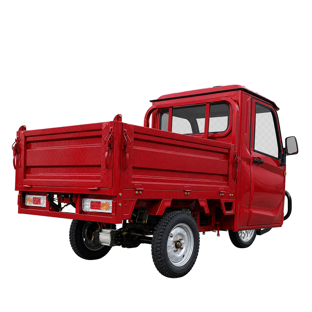EEC Long Range Heavy Load 3000W Closed CAB Electric Tricycle Direct Sales From Manufacturer