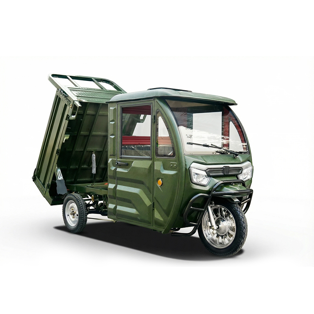 EEC Long Range Heavy Load 2000W Closed CAB Electric Tricycle Direct Sales From Manufacturer KH06EEC