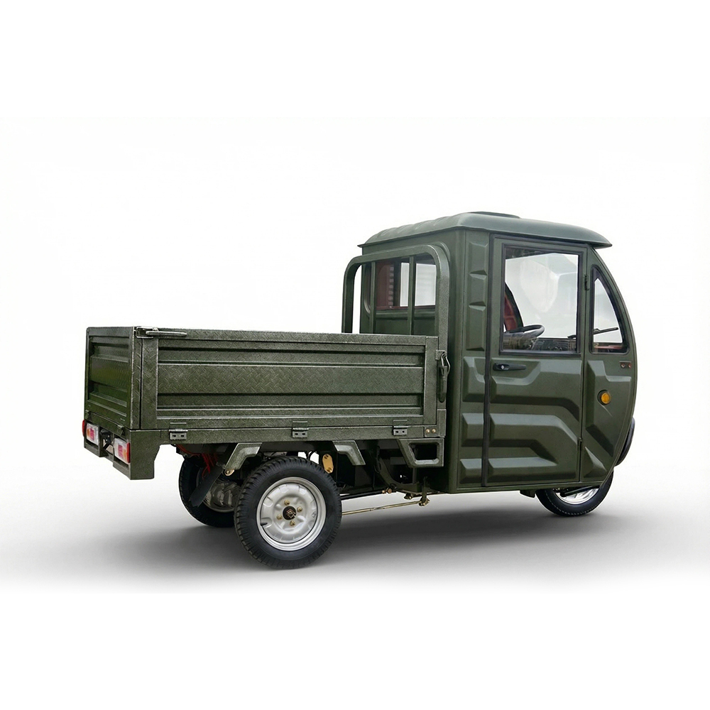 EEC Long Range Heavy Load 2000W Closed CAB Electric Tricycle Direct Sales From Manufacturer KH06EEC