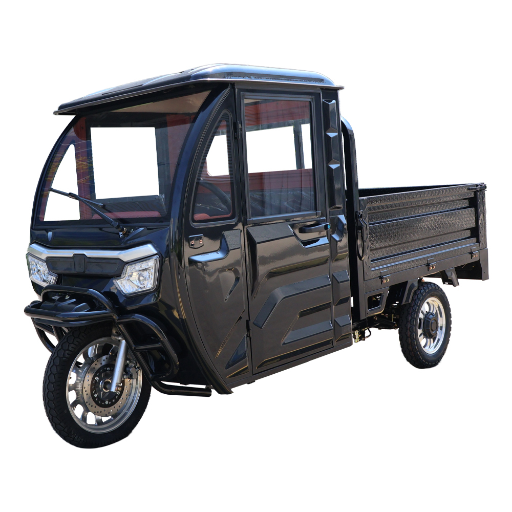 EEC Long Range Heavy Load 2000W Closed CAB Electric Tricycle Direct Sales From Manufacturer KH06EEC