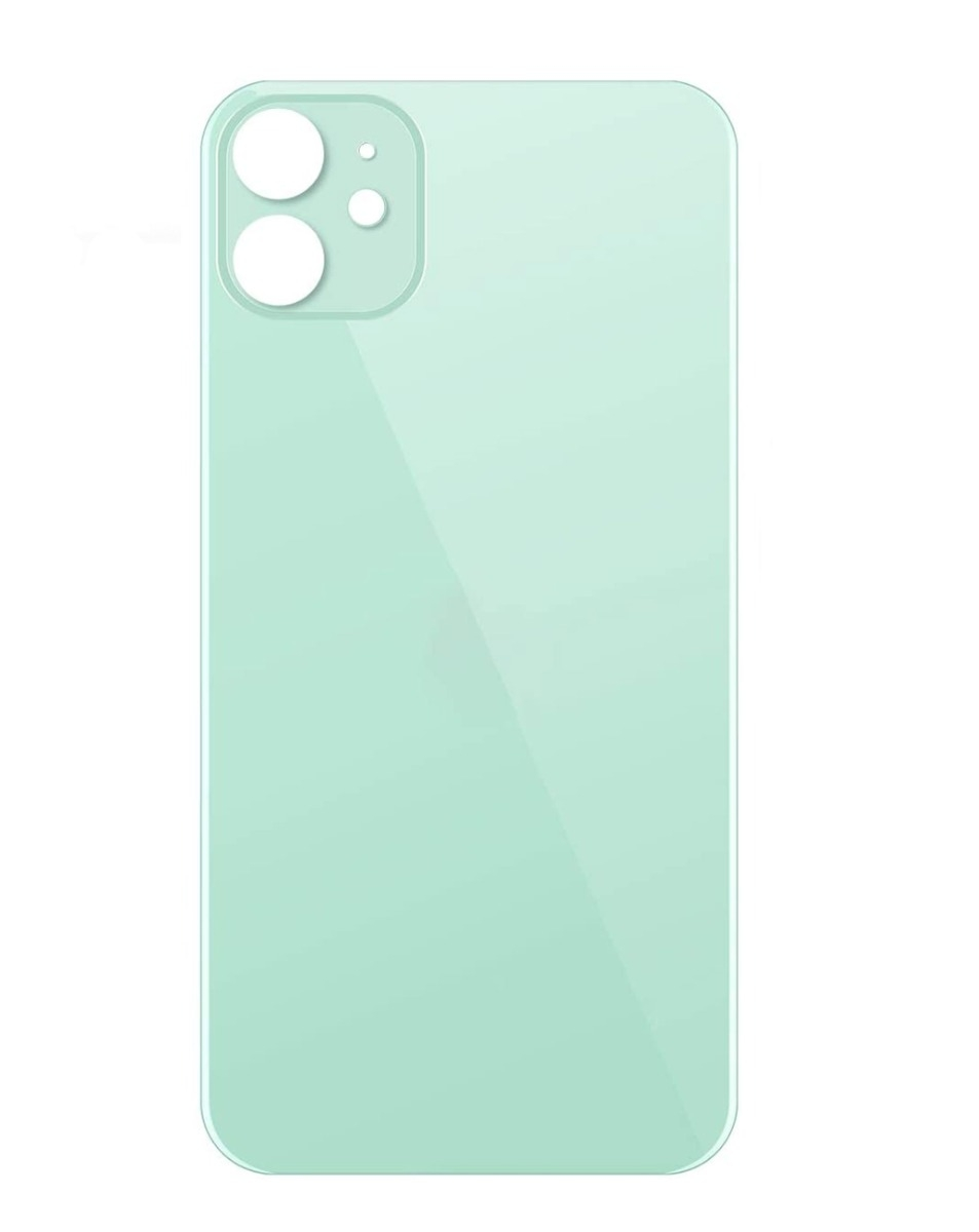 iPhone 11 Green Back Glass (Large Hole)
