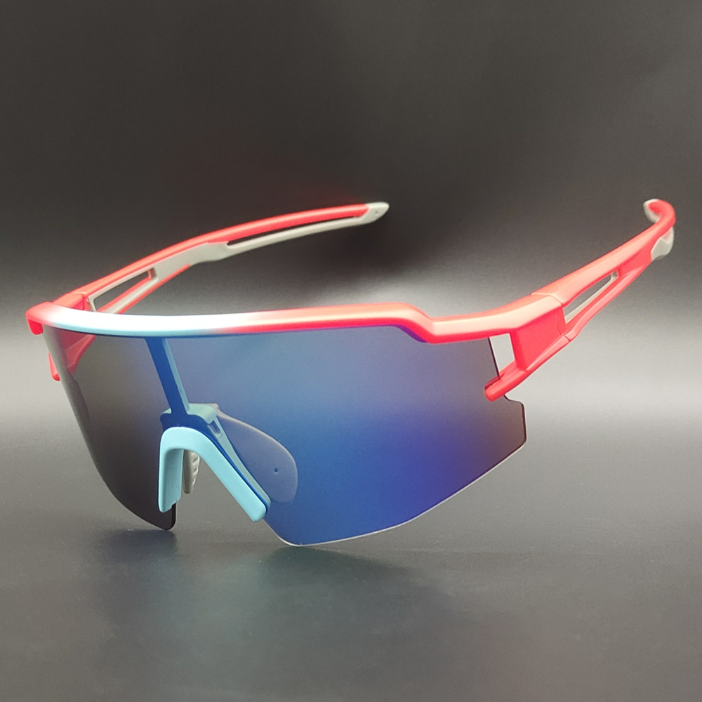 Polarized Sports Sunglasses with 3 Interchangeable Lens Men Cycling Glasses Baseball Running Fishing Golf Driving Sunglasses