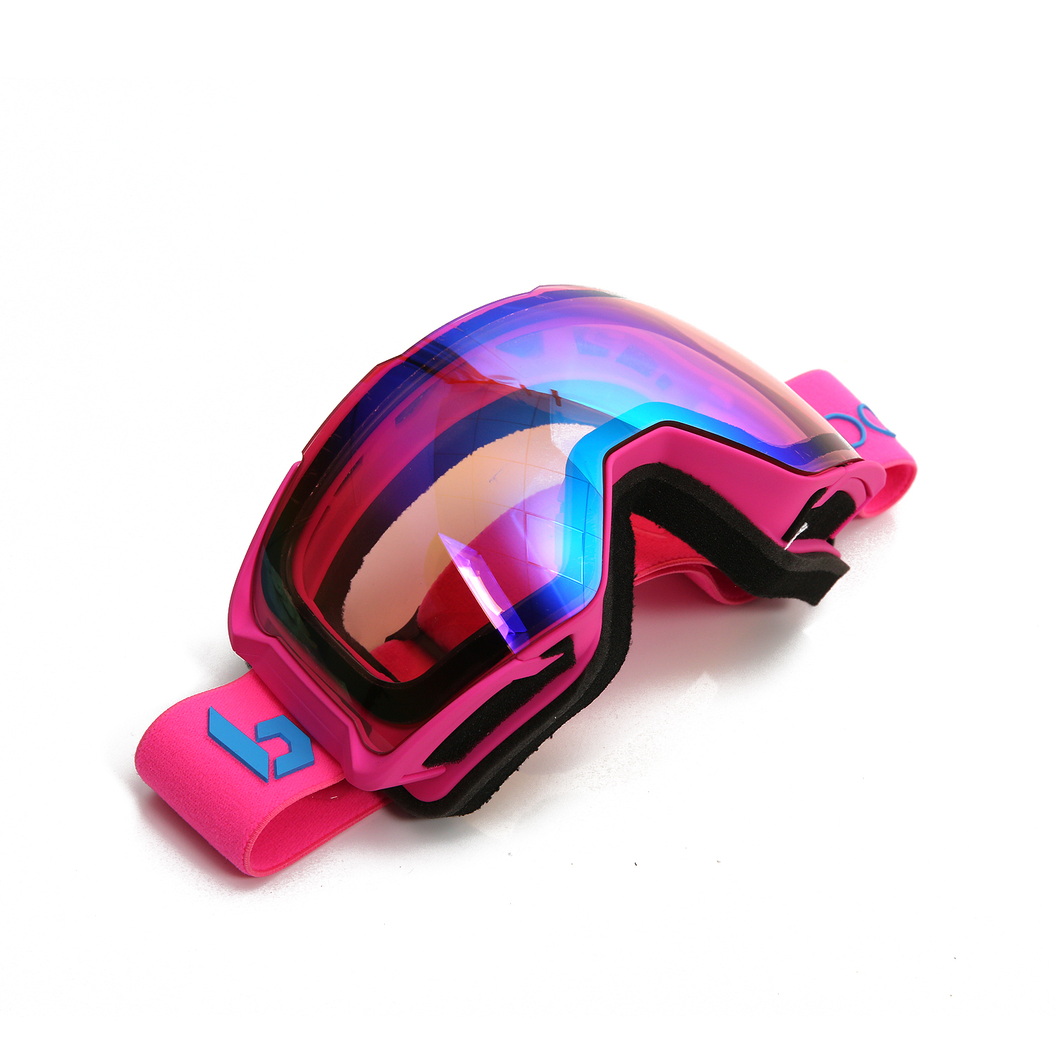 Italy double anti fog lens polarized ski goggles uv protection OTG snow goggles