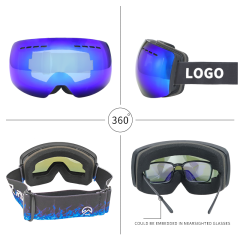 Magnetic Snow Goggles Custom logo For Men Women