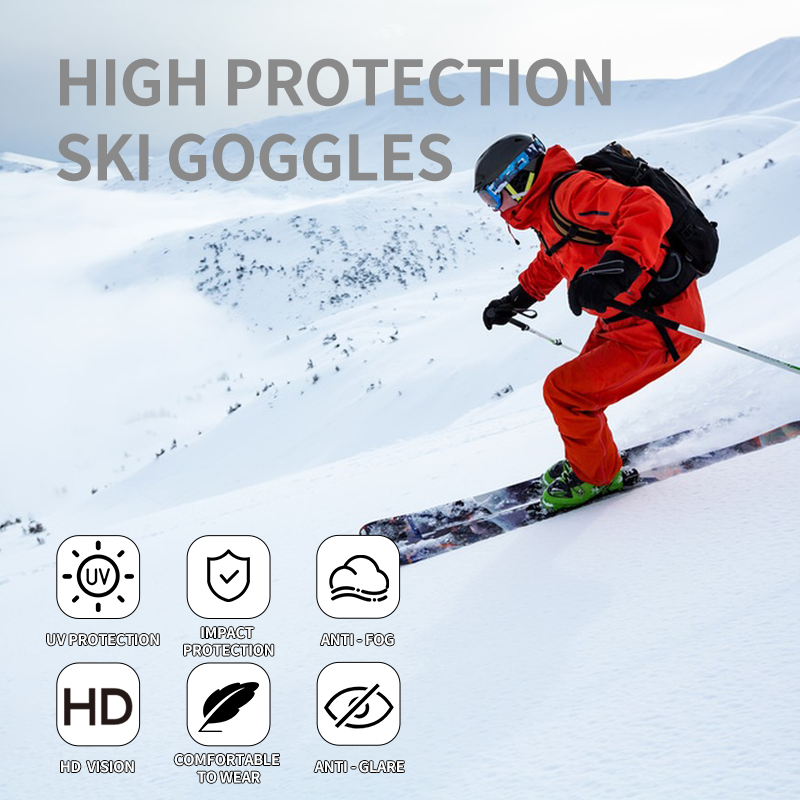YH857 Snow Goggles Magnetic
