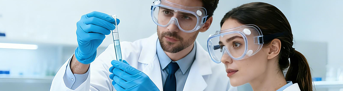 Yijia Optics OEM medical goggles manufacturer offering custom logo, private label and bulk PPE solutions for healthcare distributors
