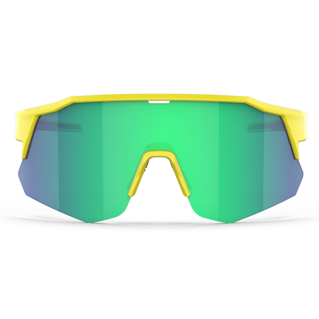 YL804 OEM Half Frame Polarized Cycling Sunglasses with Lightweight TR90 Temples 100% UV protection for Cycling Running Golf and Outdoor Sport