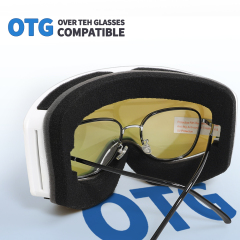 OTG Compatible Ski Goggles