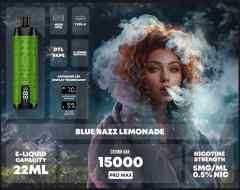 Al Fakher Crown bar 15000 Puffs ProMax Big Cloud DTL Disposable Vape LED Display Disposable Vape E Cigarettes 5% Nicotine Wholesale