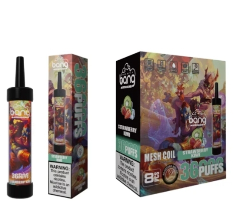 Bang 36000 puffs 0%/2%/3%/5% Nicotine Big Puffs Rechargeable Disposable Pen Vapes E cigs Wholesale