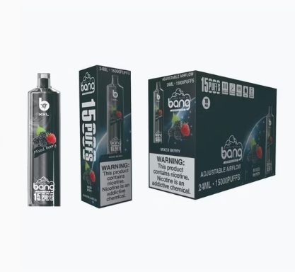 Bang Shisha 15000 Puffs 0%/2%/3%/5% Nicotine MTL Rechargeable Disposable Vapes E cigs Wholesale