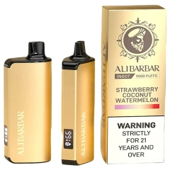 Alibarbar 9000 Puffs 50mg Strong Nicotine Vaper Hot Sell Australia Disposable Vape E cigs Wholesale