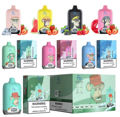 Fumot RandM Tornado Digital Box 12000 puffs LED Display Disposable Vape E Cigarettes 2% 5% Nicotine Wholesale