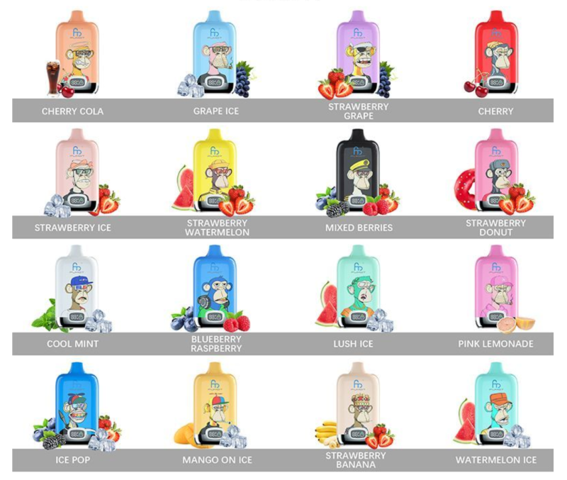 Fumot RandM Tornado Digital Box 12000 puffs LED Display Disposable Vape E Cigarettes 2% 5% Nicotine Wholesale