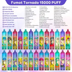 Fumot RandM Tornado 15000 - disposable vape wholesale - vape