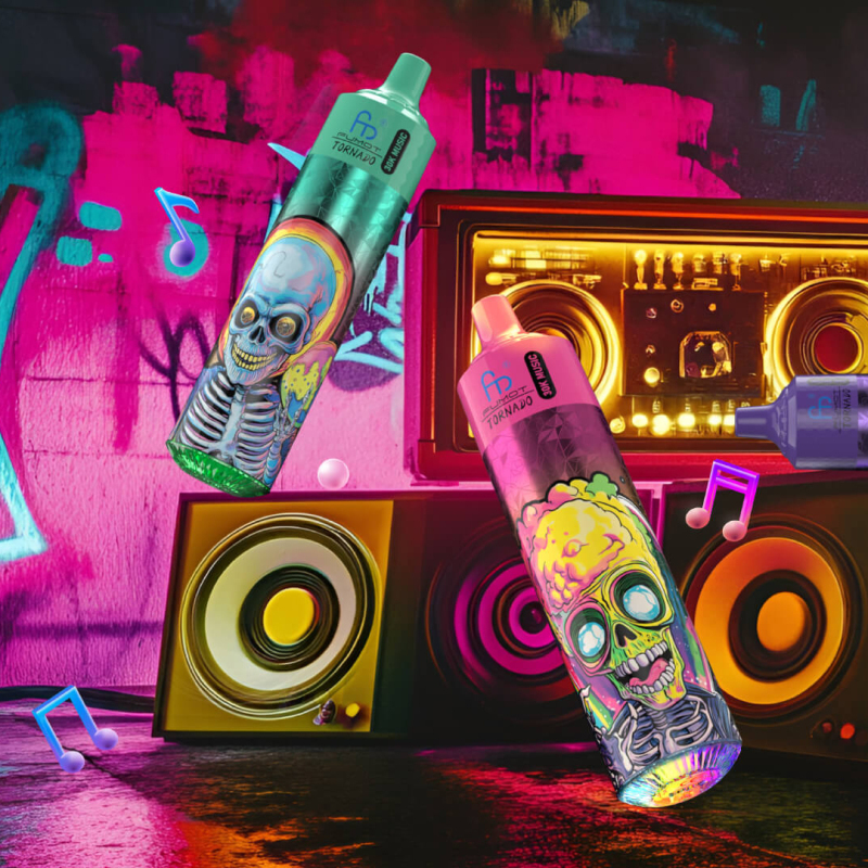 Fumot RandM Tornado 30000 puffs Music Disposable Vape E Cigarettes 2% 5% Nicotine Wholesale