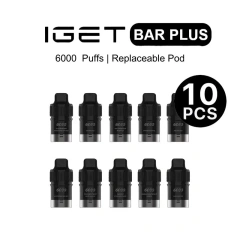 iGet Bar Plus Pod 6000puffs 50mg Strong Nicotine Vaper Hot Sell Australia Disposable Vape E cigs Wholesale