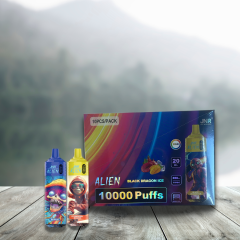 JNR Alien 10000 Puffs RGB 2% 5% Nicotine Bulk Buy Rechargeable Disposable Vapes Wholesale