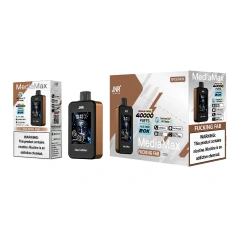 JNR Media Max 40000 Puffs Dual Mesh HD Display Disposable Vape E cigs 2% 5% Nicotine Wholesale