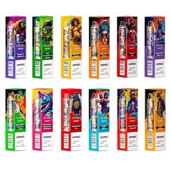 Vapme Crystal Vapes Puff 7000 LED Light 0% 2% 3% 5% Low Nicotine Disposable Vape E cigs Wholesale