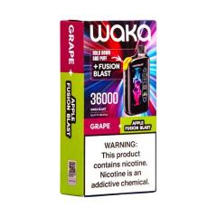 WAKA Fasta Blast 36k puffs Disposable Vape E cigs 5% Strong Nicotine Wholesale