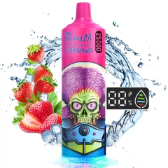 RahdM Tornado 25000 Puffs 2% 5% Low Nicotine Disposable Vape E cigs Wholesale