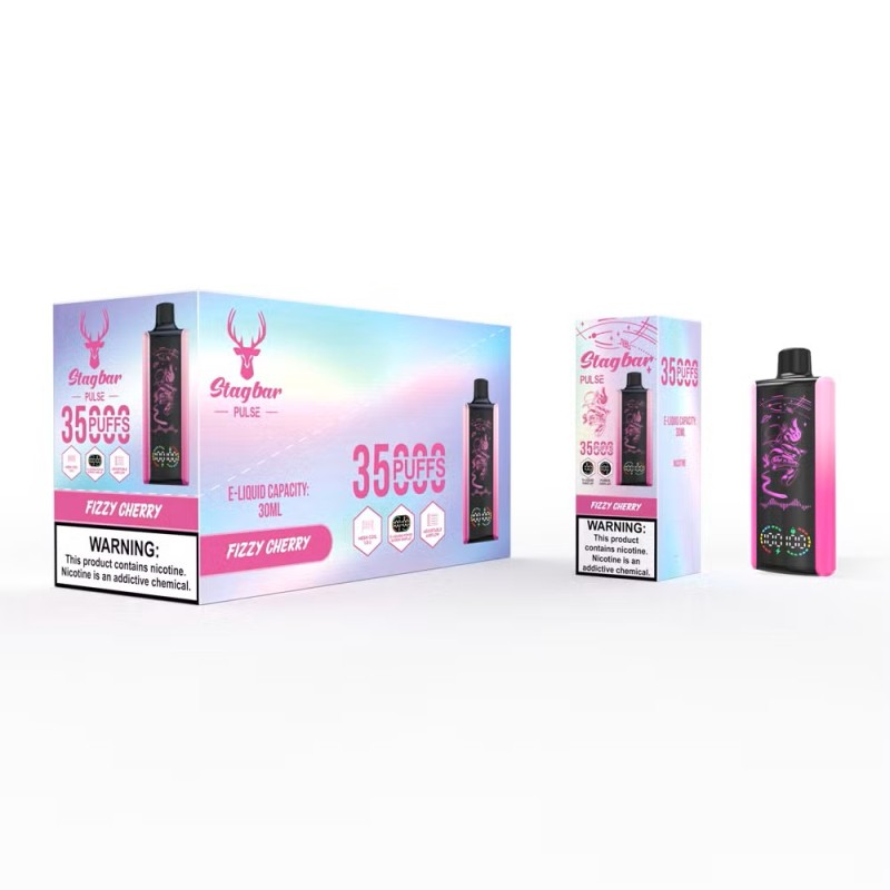 Stagbar Pulse 35000 Puffs 2% 5% Nicotine Disposable Vape E cigs Wholesale