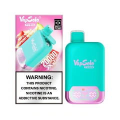 Vapsolo Twins 20000 Puffs Dual Tanks Two Flavors Rechargeable 2% 5% Nicotine Wholesale