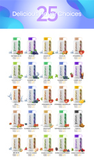 Vozol star 40k puffs 5% Nicotine Smart Display Rechargeable Disposable Vapes E cigs Wholesale