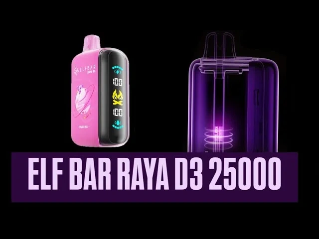 Elf Bar Raya D3/GH 25000 Puffs Disposable Vape E cigs 5% Strong Nicotine Wholesale