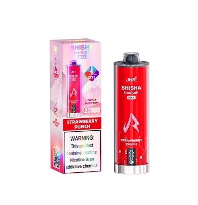 JNR Shisha max 22000 Puffs 2%/5% Nicotine Hookah Rechargeable Disposable Vapes E cigs Wholesale