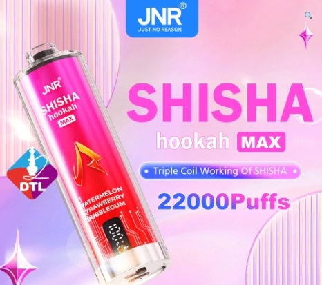 JNR Shisha max 22000 Puffs 2%/5% Nicotine Hookah Rechargeable Disposable Vapes E cigs Wholesale