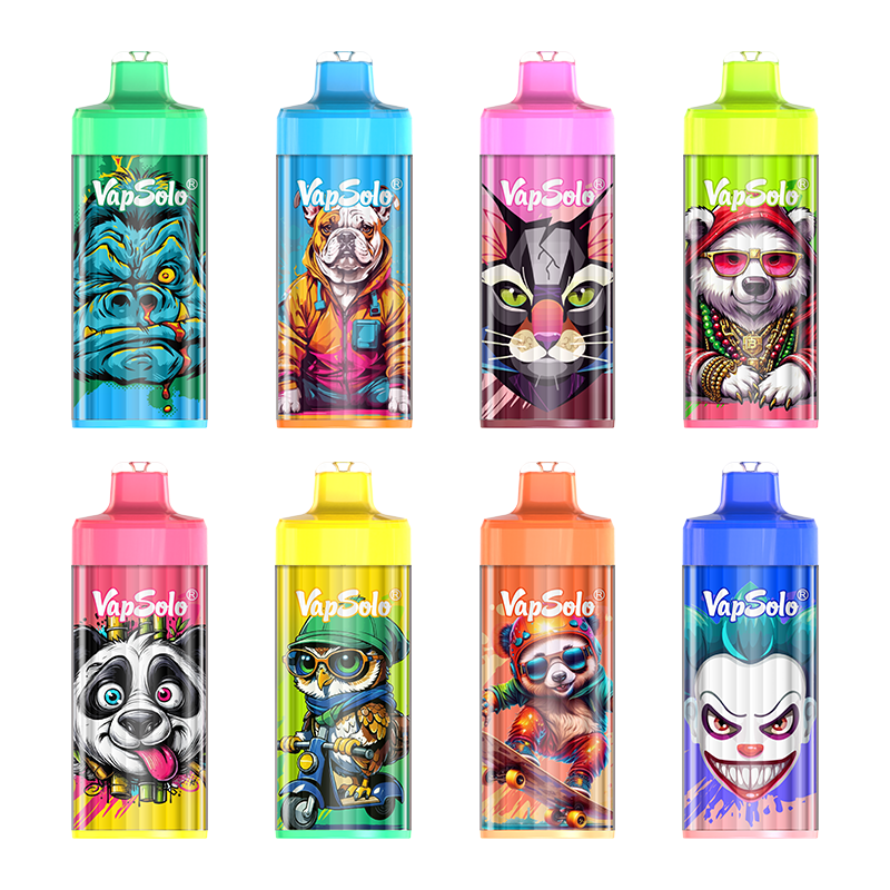 Vapsolo KING PRO-40K Puffs Mesh Coil Vape Pen Cartridge Rechargeable Airflow Adjustable Wholesale