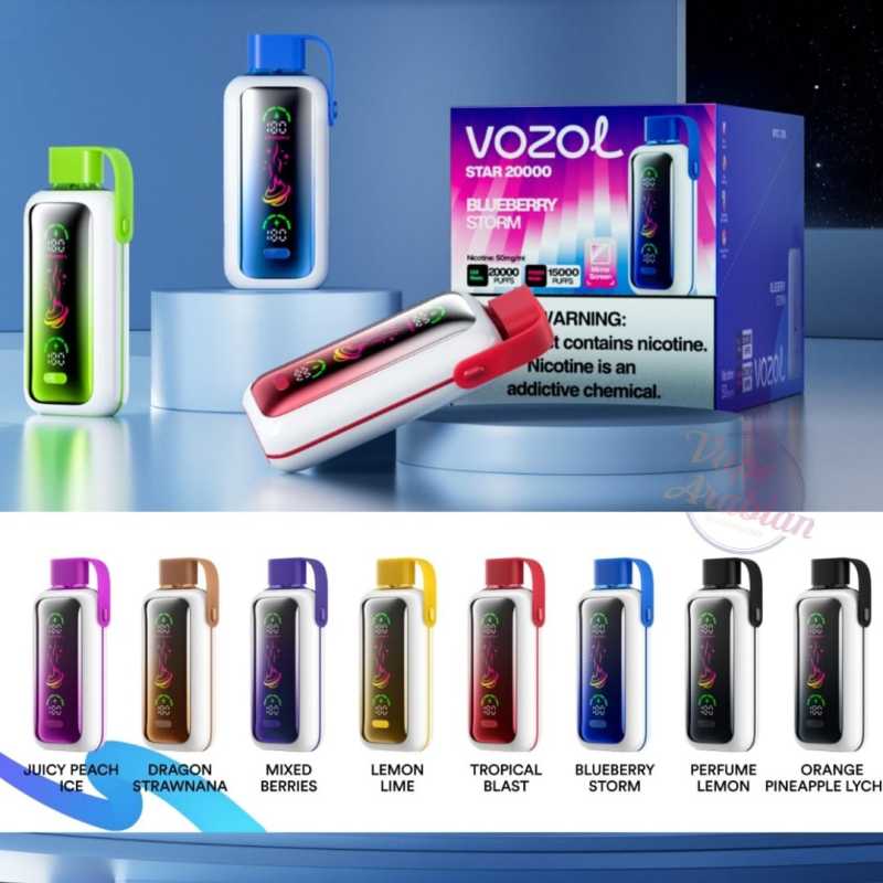 Vozol Star 20000 puffs Disposable Vape E cigs 5% Nicotine Wholesale