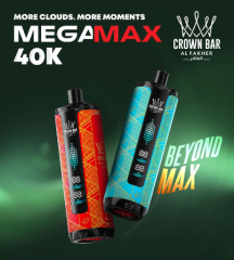 Al Fakher 40k Mega max 5% Nicotine Salt Battery Rechargeable Disposable Vapes E cigs Wholesale