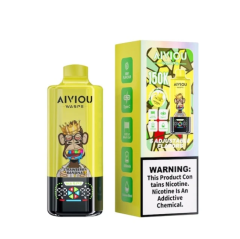 WASPE 6 in 1 150k 2% 5% Nicotine Mesh Coil E-liquid Type-C LED Display Rechargeable Disposable Vapes E cigs Wholesale
