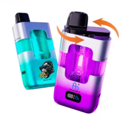 Fumot ECO 2in1 50K 2% 5% Nicotine Double Flavors Mesh Coil Type-C Iridescent Light Smart Didplay Screen Rechargeable Disposable Vapes E cigs Wholesale