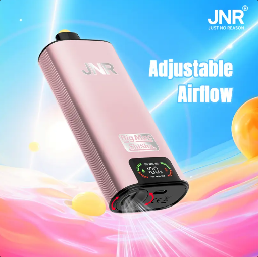JNR Big Mac Shisha 80k PUFFS 2% Nicotine Smart Screen 950mah Battery Dual Mesh Coil Type C Rechargeable Disposable Vapes E cigs Wholesale