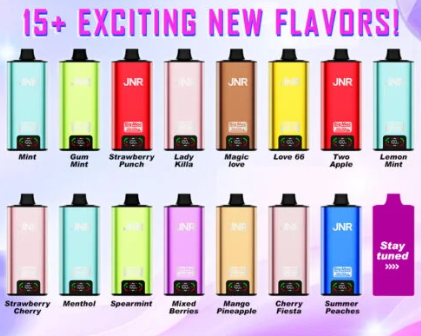 JNR Big Mac Shisha 80k PUFFS 2% Nicotine Smart Screen 950mah Battery Dual Mesh Coil Type C Rechargeable Disposable Vapes E cigs Wholesale