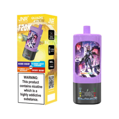 JNR Quard 120k PUFFS 4 in 1 2% Nicotine Smart Screen Dual Mesh Coil Type C Rechargeable Disposable Vapes E cigs Wholesale