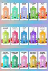 HAPP BAR GR30000 2% 5% Nicotine Salt Adjustable airflow E-liquid Type-C Rechargeable Disposable Vapes E cigs Wholesale