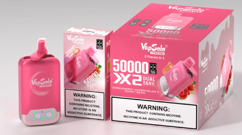 Vapsolo Mars (40K/50K) 2% 5% Nicotine Salt airflow adjustment switch Mesh Coil Power display Type-C Rechargeable Disposable Vapes E cigs Wholesale