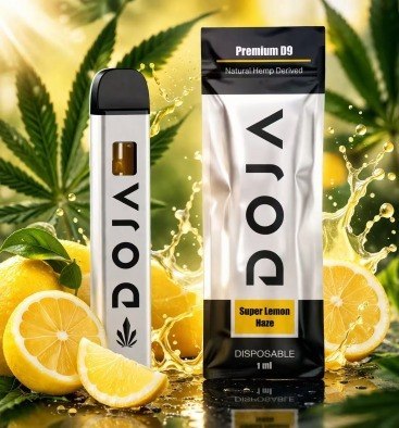 DOJA 800 Puffs D9-TAC 1ML Of E-liquid Adjustable Airflow TYPE-C Rechargeable Disposable Vapes E cigs Wholesale