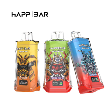 HAPP BAR GR 100000 2% 5% Nicotine Salt Adjustable airflow E-liquid Type-C Rechargeable Disposable Vapes E cigs Wholesale