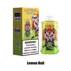 HAPP BAR GR 100000 2% 5% Nicotine Salt Adjustable airflow E-liquid Type-C Rechargeable Disposable Vapes E cigs Wholesale