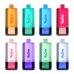 Sixer 180k Puffs 6 IN 1 2% 5% Nicotine Salt 6 tanks liquid and power display Type-C Rechargeable Disposable Vapes E cigs Wholesale